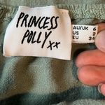 Princess Polly  Sinclair Mini Dress Sage Green Size 2 Photo 2