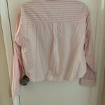 American Eagle Cropped Button-Up Photo 2
