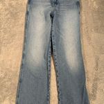 Good American Straight Leg Blue Jeans Photo 0
