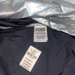 PINK - Victoria's Secret Victoria Secret Pink Metallic Track Anorak 1/4 Zip Jacket Hoodie NEW Photo 5