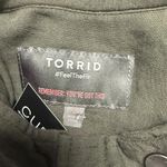 Torrid Olive Double Gauze Fold Utility Jacket - Size 22 (3) Photo 2