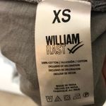 William Rast  Gray Peplum Ruffle Top Photo 4