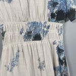 Roolee ‎ Floral Maxi Cottagecore Dress Size XS Fairy Flowy Spring Wedding Blue Photo 3