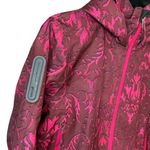 Athleta  Twin Tip Ski Jacket in Port Wine Snow Scroll Size XS Photo 7