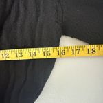 ZARA  Cardigan Sweater Mohair Wool Black Dark Academia Business Casual Jacket Lg Photo 3