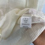 IRO  Alaina textured silk blend blouse size 38 USA 6 Photo 3
