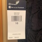 CHAPS  black lace pencil skirt size 10 Photo 8