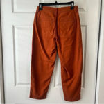 J.Crew  High RIse Girlfriend Chino Womens 2P Burnt Orange Cropped Straight Leg Photo 2