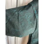 T shirt vintage 1980s western feathers graphic tshirt teal purple spatter paint Size M Photo 4