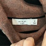 Ali & Jay  Floral Print Long Sleeve Thick Knit Sweater Dress Size M Photo 2