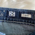 Miss Me Skinny Jeans Embroidered/Rhinestoned Sz 25 Photo 6