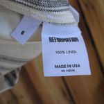 Reformation NWOT Courtney Striped Linen Pants Photo 8