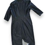 Lafayette 148 Black Denim Half Sleeve Dress - Size 6 Photo 1
