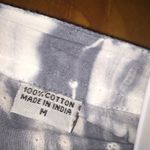 100% Cotton Blue & White Tie Dye Loose Tunic Top Size Medium Photo 6