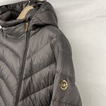 Michael Kors NEW MK Quilted Short Puffer Jacket Coat in Gray Sz PXXL Petite Photo 1