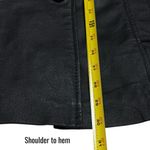 Y2K Vintage Lobi Lobi 100% Leather Jacket City Special Occasion Mob Wife M Black Size M Photo 10