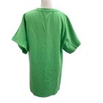 COS Short Sleeve Crew Neck Mini T-Shirt Shirt Dress Bright Green size Small Photo 2
