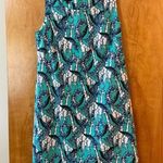 Talbots Giraffe Shift Dress All-Over Animal Print Safari Travel Sleeveless 6 Photo 0