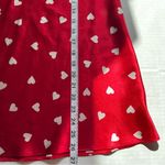 Morgan Taylor Intimates slip dress nightie night gown Red with white hearts XS Photo 9