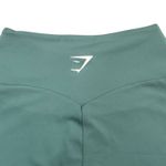 Gymshark  Green‎ Sweat Seamless Training Biker Shorts Womens Size S Gym Workout Photo 2