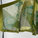 Antthony Green Kimono Paisley Print Sheer Chiffon Draped Open Front Cardigan M Size M Photo 3