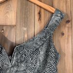 Free People green black snakeskin corset top Photo 10