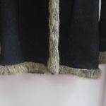 Preston & York  women's wool hooded jacket in black size 8. Photo 2