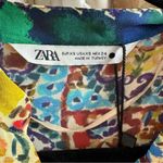 ZARA  Damask Colorful Printed Mini A-line Dress Size XS Photo 9