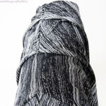 barney's new york  COOP silk blend black and white dress, size‎ S Photo 13