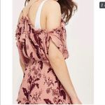 Topshop Romper floral 🌸print dusty rose Size S NWT Photo 1