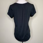 RBX Black Workout T Shirt Athleisure Pleat Back Sz Medium Photo 1