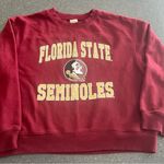 Florida State Seminoles Sweatshirt size Small Red Photo 7