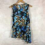 Thalia Sodi  Ruffled Floral Mesh Top Size SMALL Photo 6