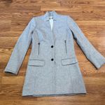 Veronica Beard gray dickey compatible Melange Wool Cashmere Blend coat size 4 Photo 9