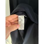 Jones New York Vintage 100% Silk Blazer Women 4 Navy Jacket Oversized Preppy 90s Photo 3