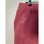 Salomon  Women’s Activewear Pink Ruffle Skirt Y2K 8 Low rise Cargo Belt Loops 90s Photo 1