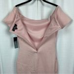 Lulus  Baby Pink Oh My Off The Shoulder Body Con Mini Dress Sz.M NWT Photo 12
