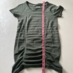 Athleta  Momentum Seamless Short Sleeve Dress Olive Green | Size S | Athleisure R Photo 5