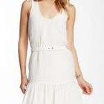 Joie  Ori D Silk Drop Waist Tank Dress in Cream Size S Photo 0