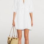 frame denim Frame Eyelet Puff Sleeve Mini Dress Photo 0