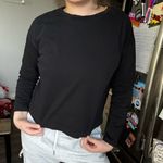 Vince  Black Waist Length Long Sleeve Photo 6