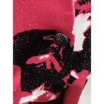 Ming Wang Tailored Fit Pink/Fuchsia/black Knit Sweater Jacket EUC Photo 7