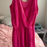 Altar'd State Hot Pink Romper Photo 1