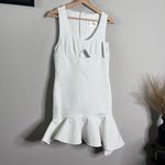 NEW Dodiee Dress Anne‎ Sculpt Knit Mini Dress White Size S Photo 2