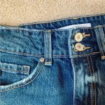 Kancan blue high rise distressed wide leg jeans in size 25 Photo 2