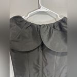 Reiss  UK 6 US 2 Party Dress Boho Festival Chic Party Black  Metallic Boatneck Photo 8