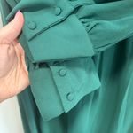 Lulus  Talk About Divine NWT size 3X Hunter Green Long Sleeve Backless Maxi Dress Photo 6