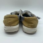 Hey Dude  Mustard Mix Gray Tan Wendy Slip-On Shoes Comfort Easy Women's size 9 Photo 3