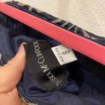 Jessica McClintock  Dress Women's 8 Zebra Print Strapless Y2K Cocktail Photo 2