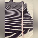 Caslon Women’s blue & white stripe  tank top - Small - great condition! Photo 4